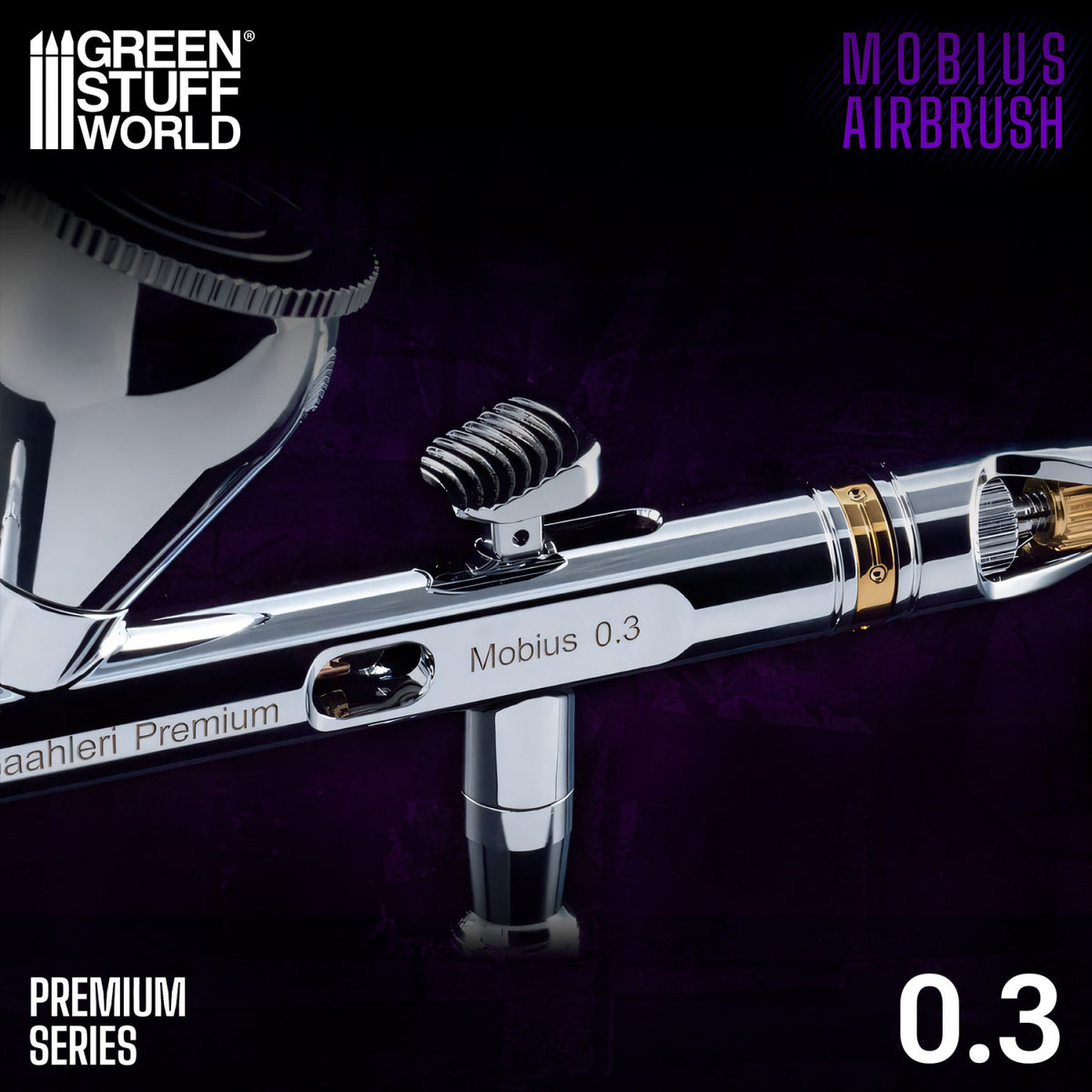 Gaahleri Premium Series GHPM-Mobius Airbrush 0.3mm | Airbrush 0,3 mm