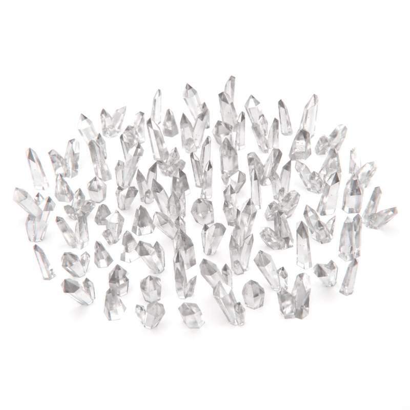 Transparent Colorable Resin Crystals | Providni smolasti kristali za bojenje 6-10mm (80 kom)