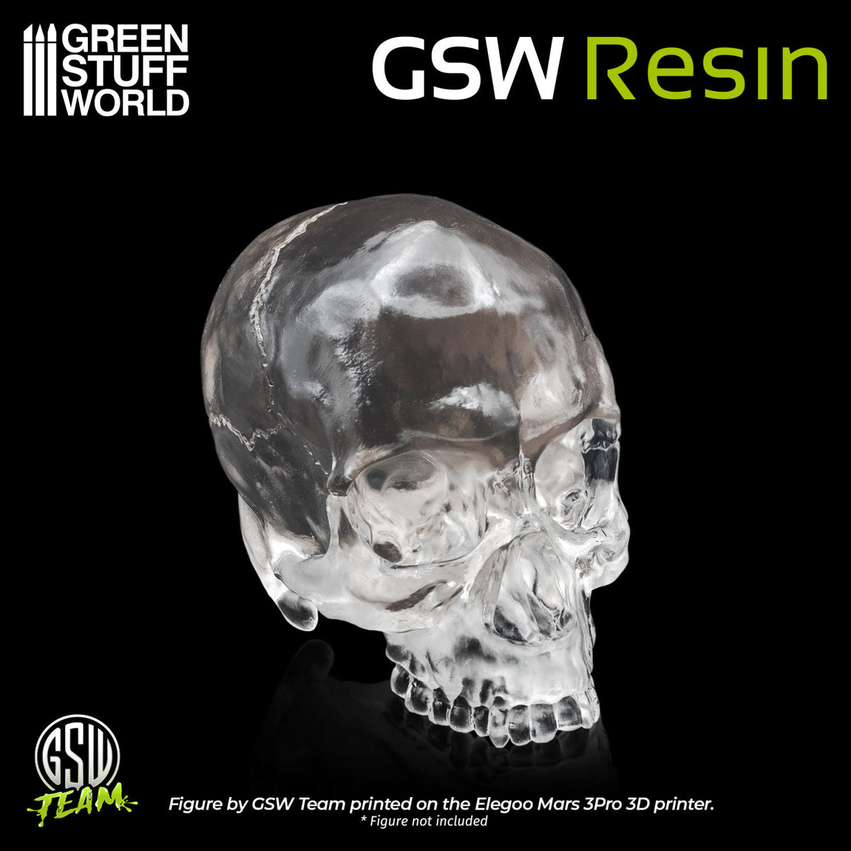 ABS-like Resin Transparent 1000ml, transparentna smola za 3D štampu, slika 2