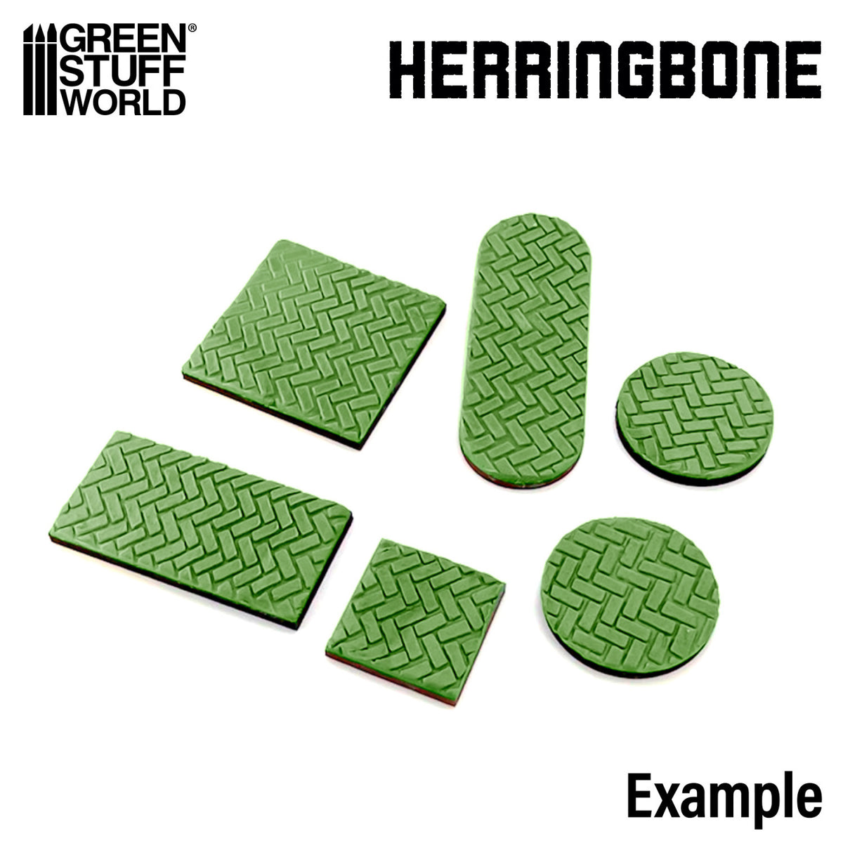 Rolling Pin Herringbone | Rimski pod tekstura
