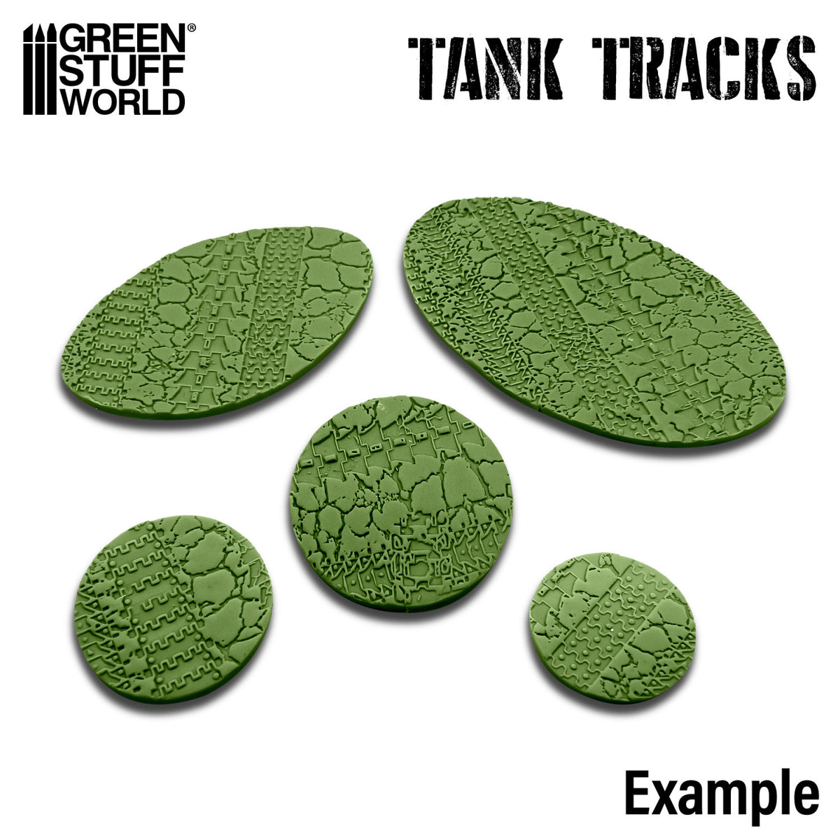 Rolling Pin Tank Tracks | Tekstura gusenice