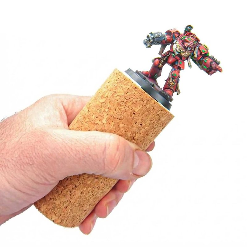 Sculpting COLUMN Cork for armatures | Plutani držač za miniature - stub