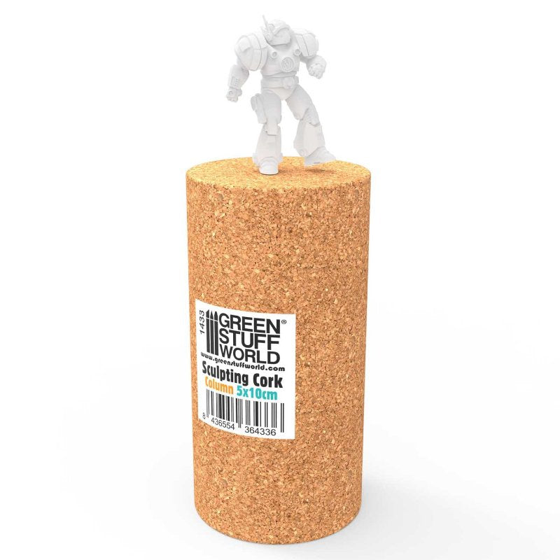 Sculpting COLUMN Cork for armatures | Plutani držač za miniature - stub