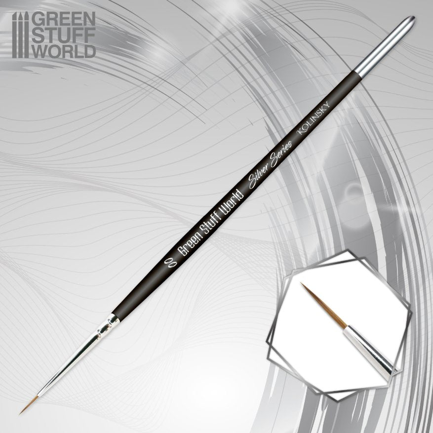 SILVER SERIES Kolinsky Brush Size 00 | Četkica za minijature