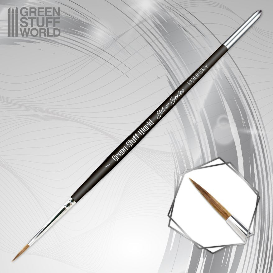 SILVER SERIES Kolinsky Brush Size 1 | Četkica za minijature