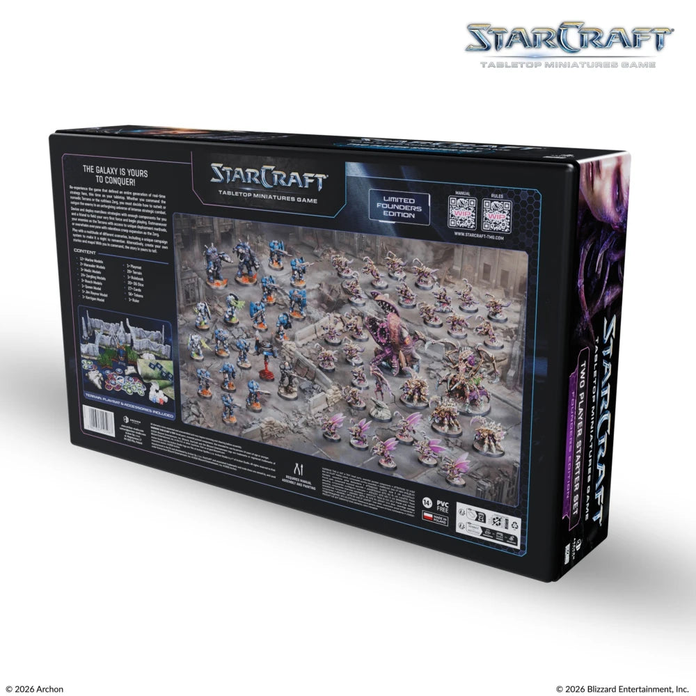 StarCraft Tabletop Game (Founders Edition) - Starter Set za 2 igrača