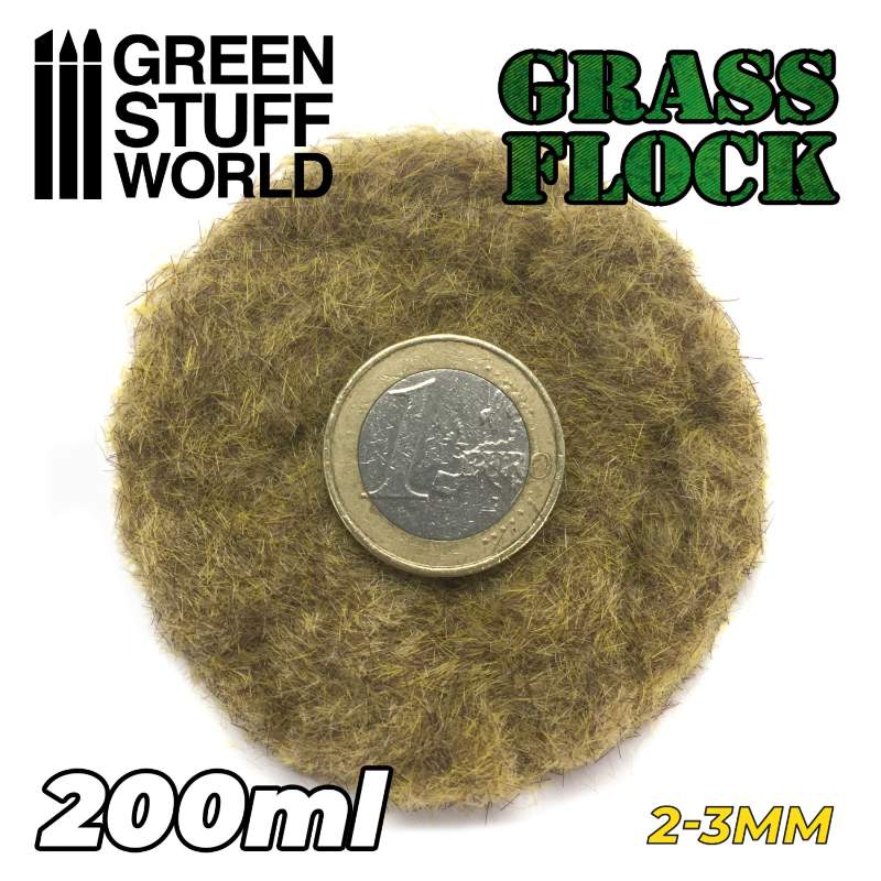 Static Grass Flock Savanna Pasture | Statička trava 2-3mm savana livada 200ml