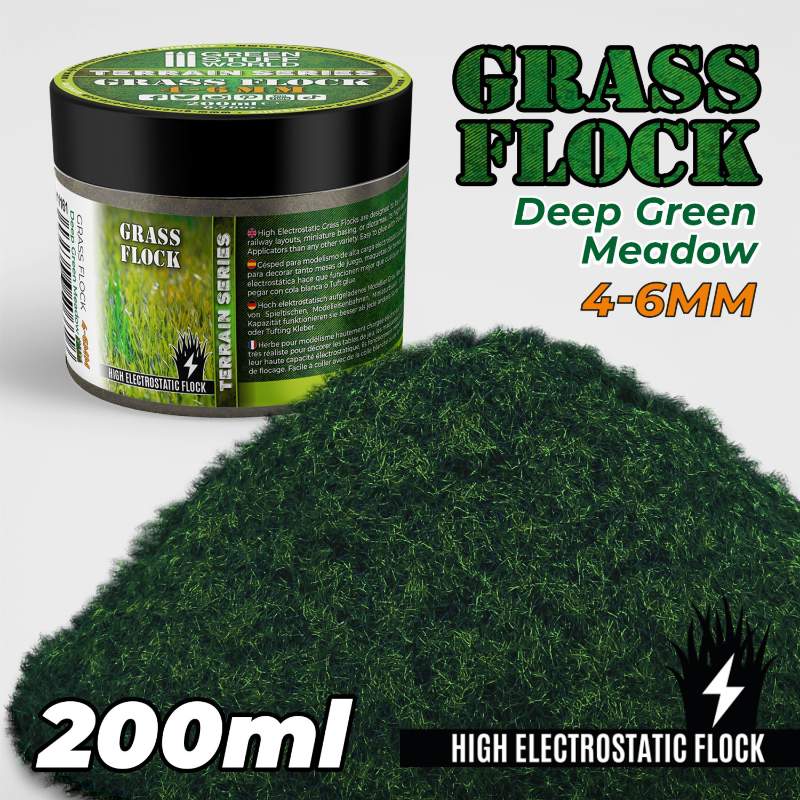 Static Grass Deep Green Meadow | Statička trava 4-6mm tamno zelena livada 200ml