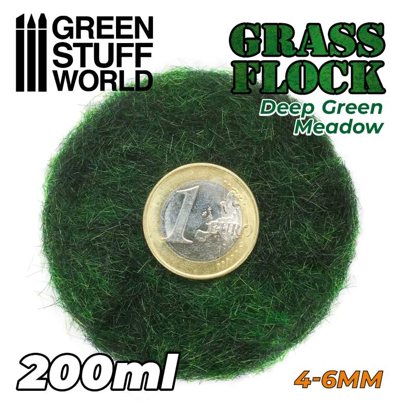 Static Grass Deep Green Meadow | Statička trava 4-6mm tamno zelena livada 200ml