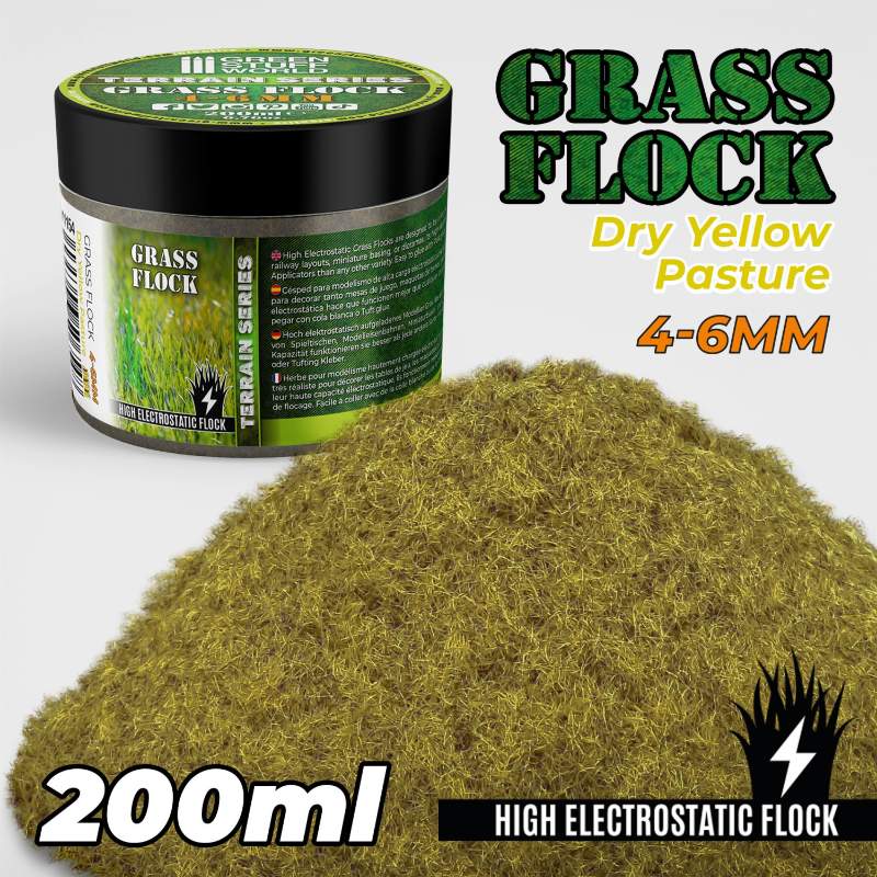 Static Grass Dry Yellow Pasture | Statička trava 4-6mm suva žuta livada 200ml