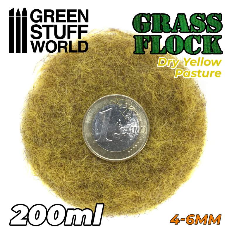 Static Grass Dry Yellow Pasture | Statička trava 4-6mm suva žuta livada 200ml