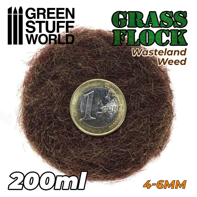 Static Grass Wasteland Weed | Statička trava 4-6mm wasteland korov 200ml