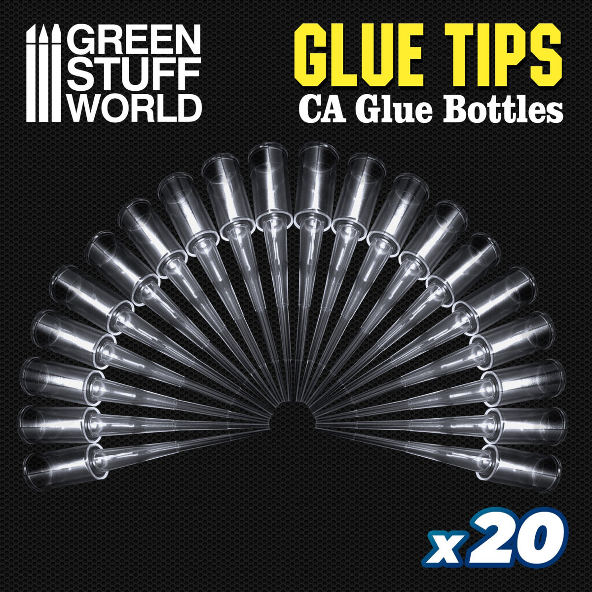 Precision Glue Tips x20 | Nastavci za Super Lepak