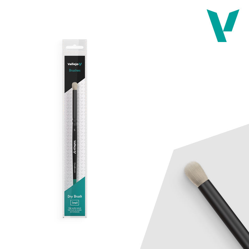 Vallejo Dry Brush S - Prirodna Dlaka