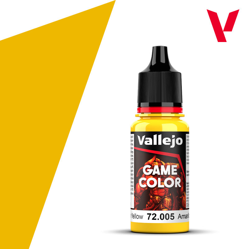 Vallejo Moon Yellow 18ml - Game Color 72.005