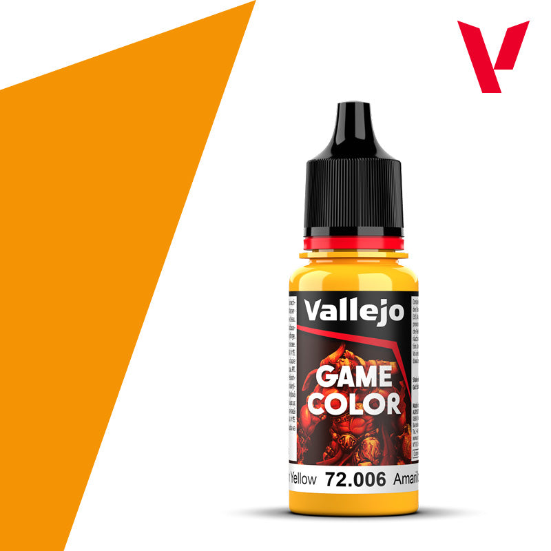 Vallejo Sun Yellow 18ml - Game Color 72.006