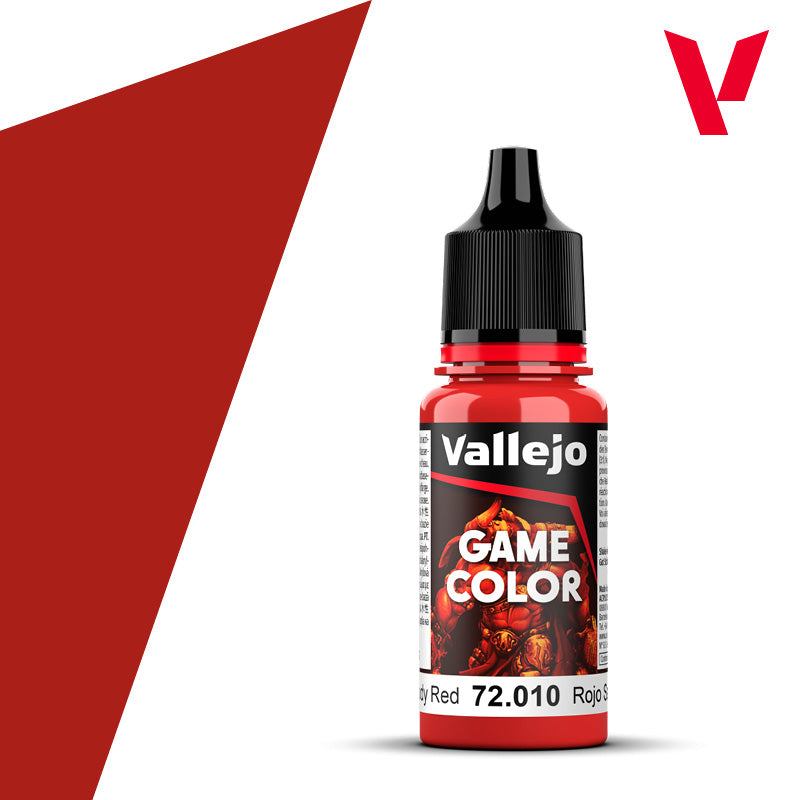 Vallejo Bloody Red 18ml - Game Color 72.010