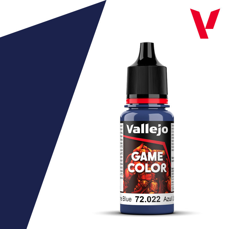 Vallejo Ultramarine Blue 18ml - Game Color 72.022