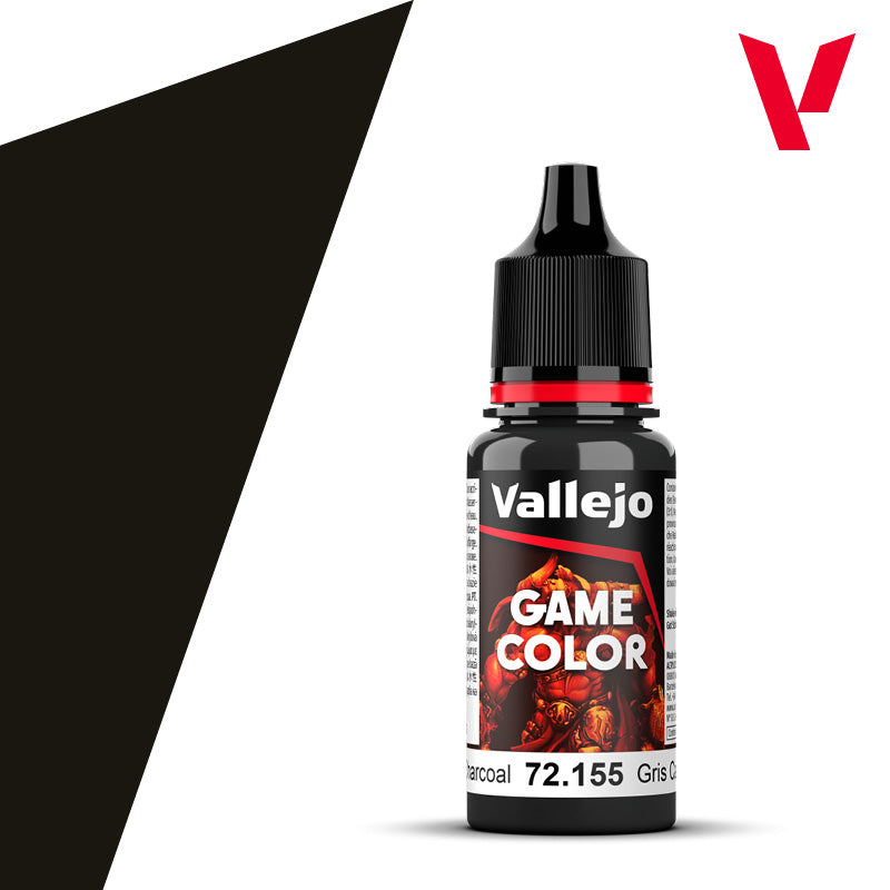 Vallejo Charcoal 18ml - Game Color 72.155