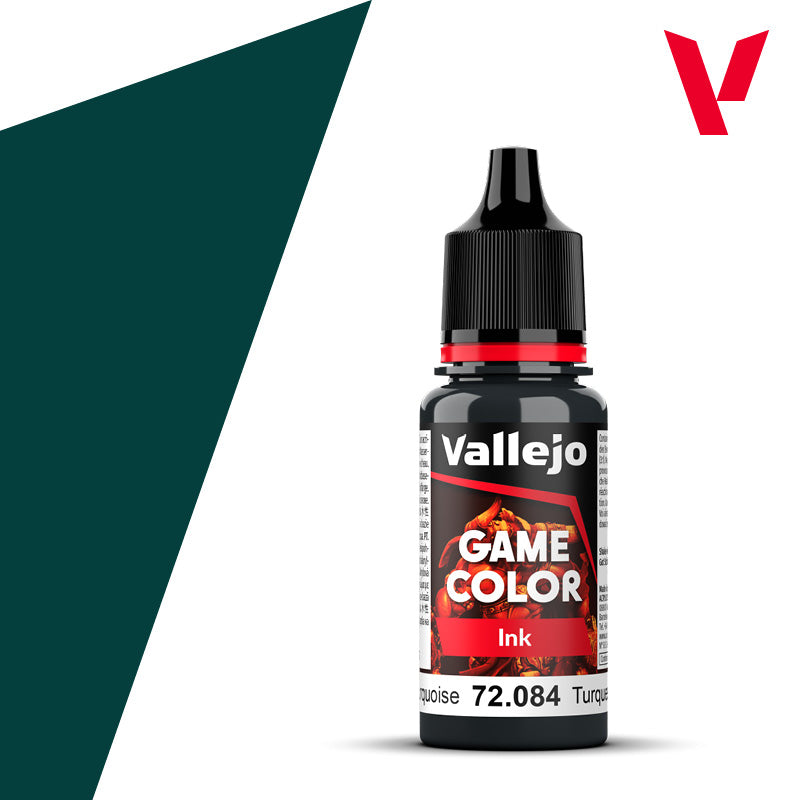 Vallejo Dark Turquoise 18ml - Game Color 72.084