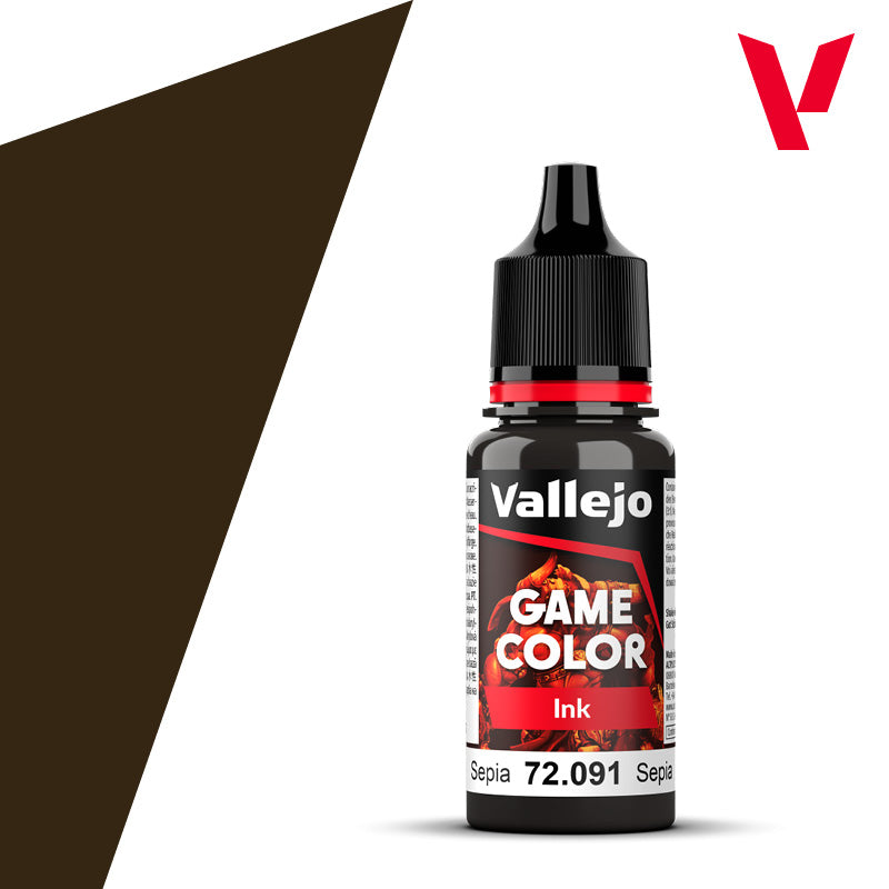 Vallejo Sepia 18ml - Game Color 72.091