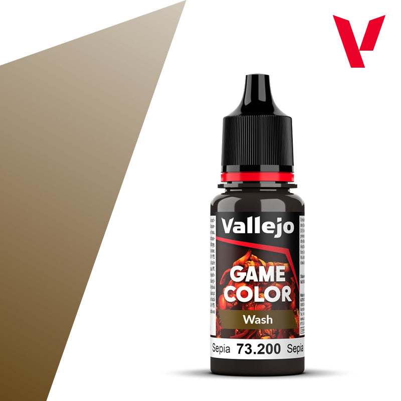 Vallejo Sepia Wash 17ml - Mecha Color 73.200