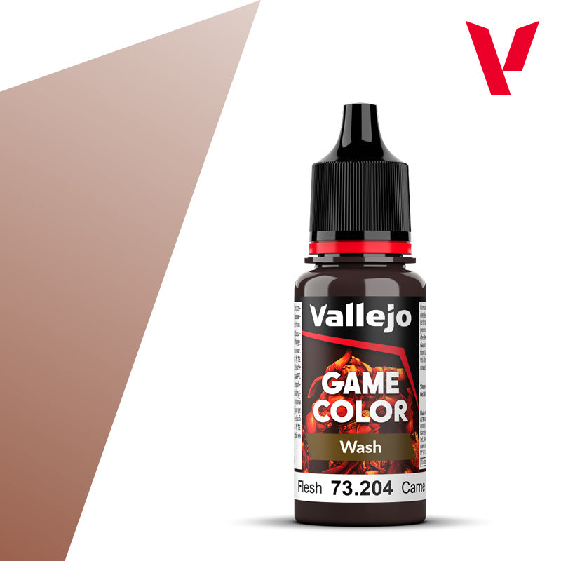 Vallejo Flesh Wash 17ml Mecha Color 73.204, akrilna boja za mecha i robote