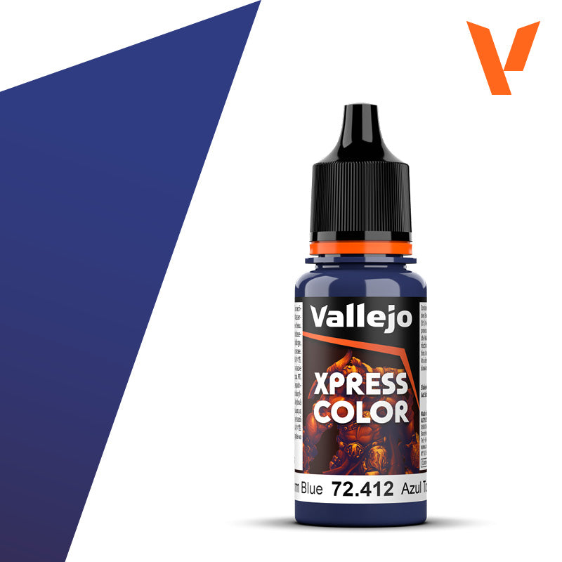 Vallejo Storm Blue 18ml - Xpress Color 72.412