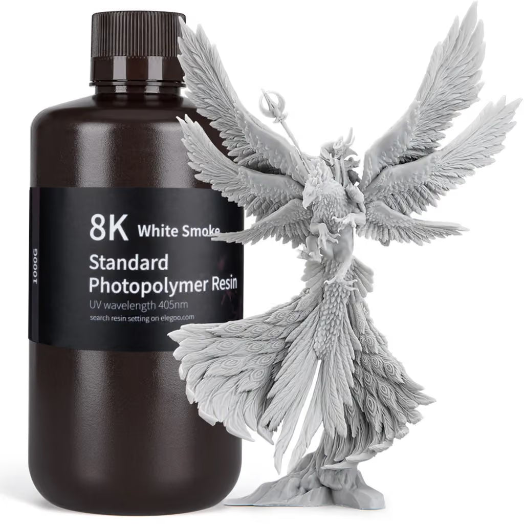 Elegoo 8K Standard Resin White Smoke, 1.000 g