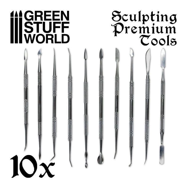 Professional Sculpting Tools Set x10 with Case | Profesionalni set alata za modeliranje x10 sa futrplom
