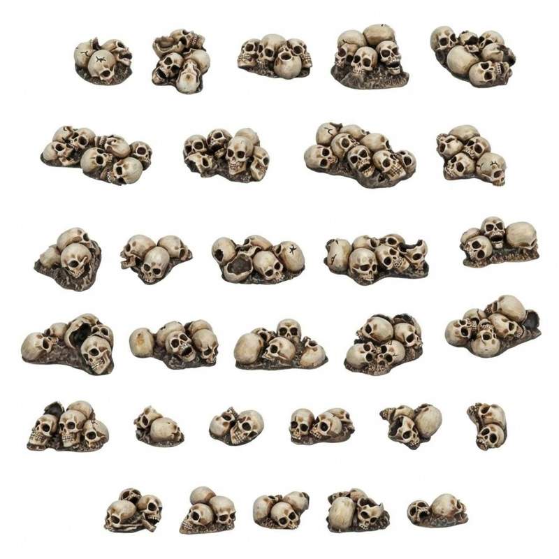 Piles of Skulls Set | 3D štampane gomile lobanja (30 kom, 1:48 razmera)