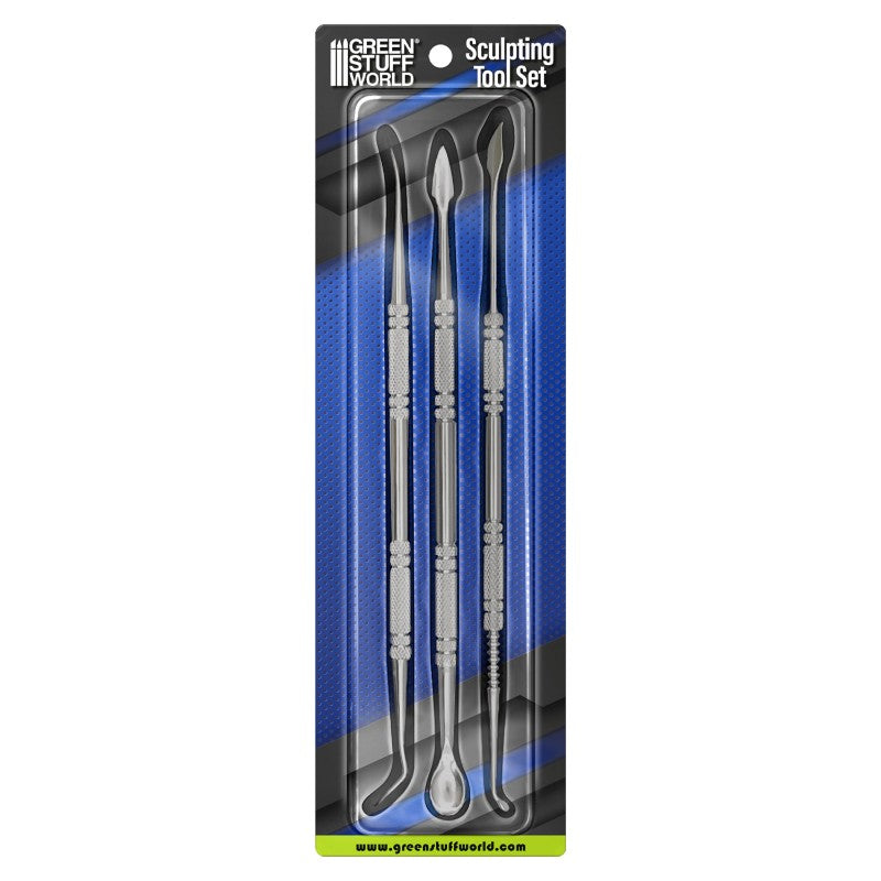 Sculpting Tools Set x3 Stainless Steel | Set alata za modeliranje x3 nerđajući čelik