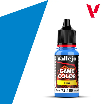 Vallejo Fluorescent Blue 18ml - Game Color 72.160