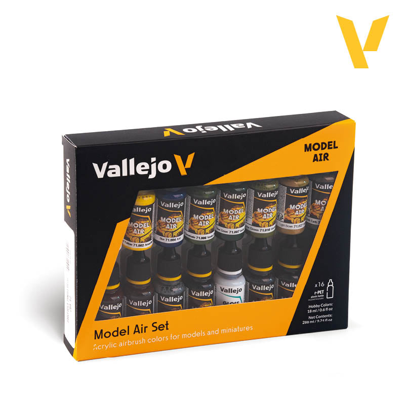 Vallejo Building Colors - Tematski Set (16 Boja) 71192 - colors