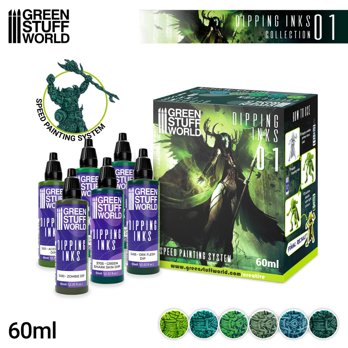 Speed Paint Set - Collection 01 | Set Brzih Boja