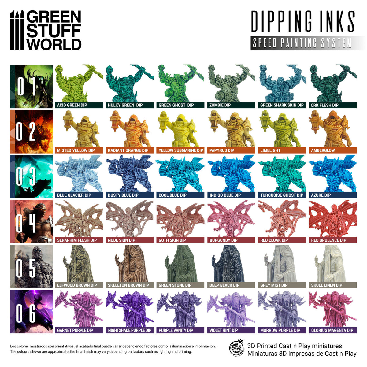 Speed Paint Set - Collection 01 | Set Brzih Boja