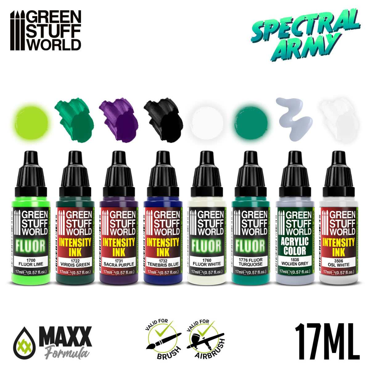 Paint Set - Spectral Army | Set Akrilnih Boja x8