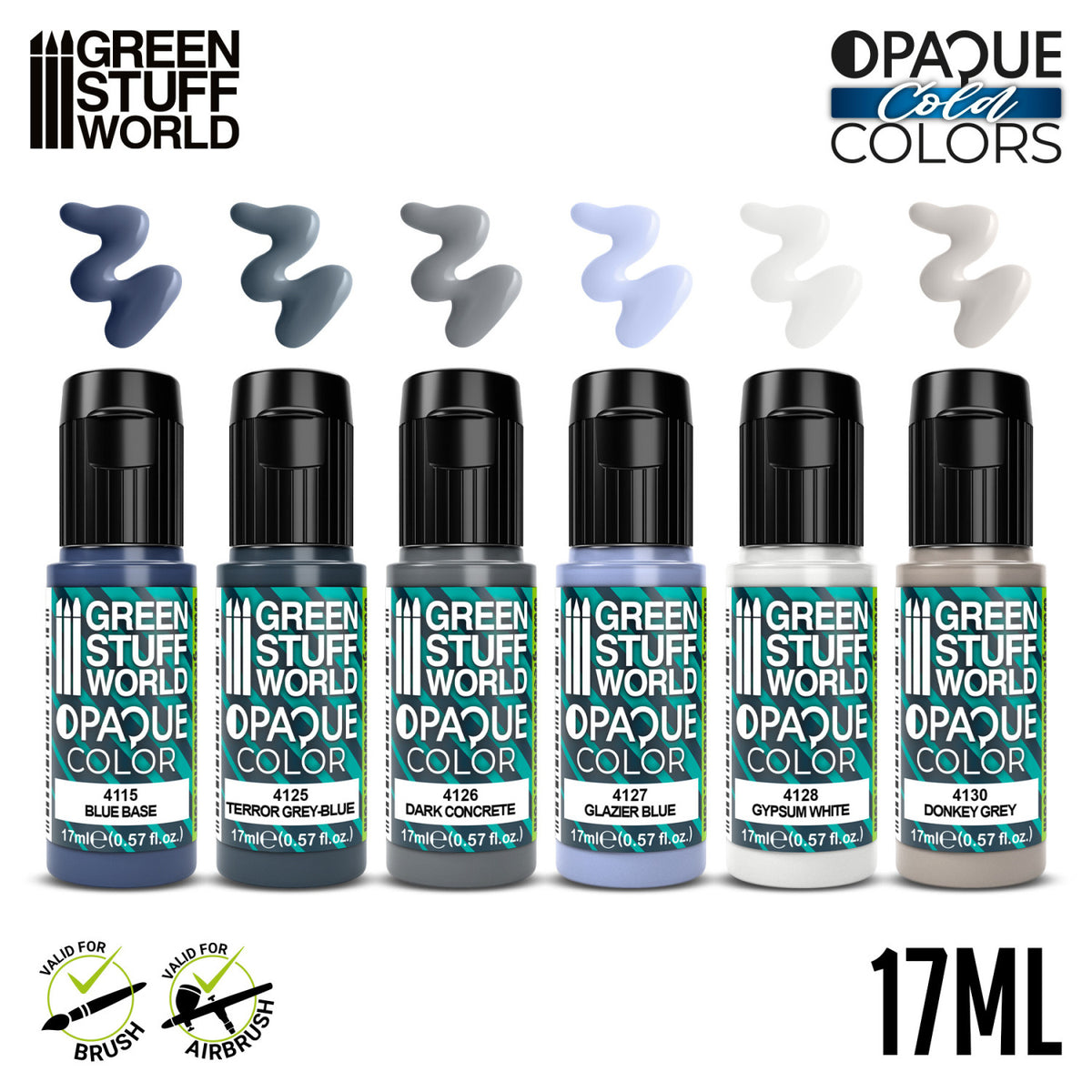 Opaque Paint Set - Cold Colours | Set Akrilnih Boja x6