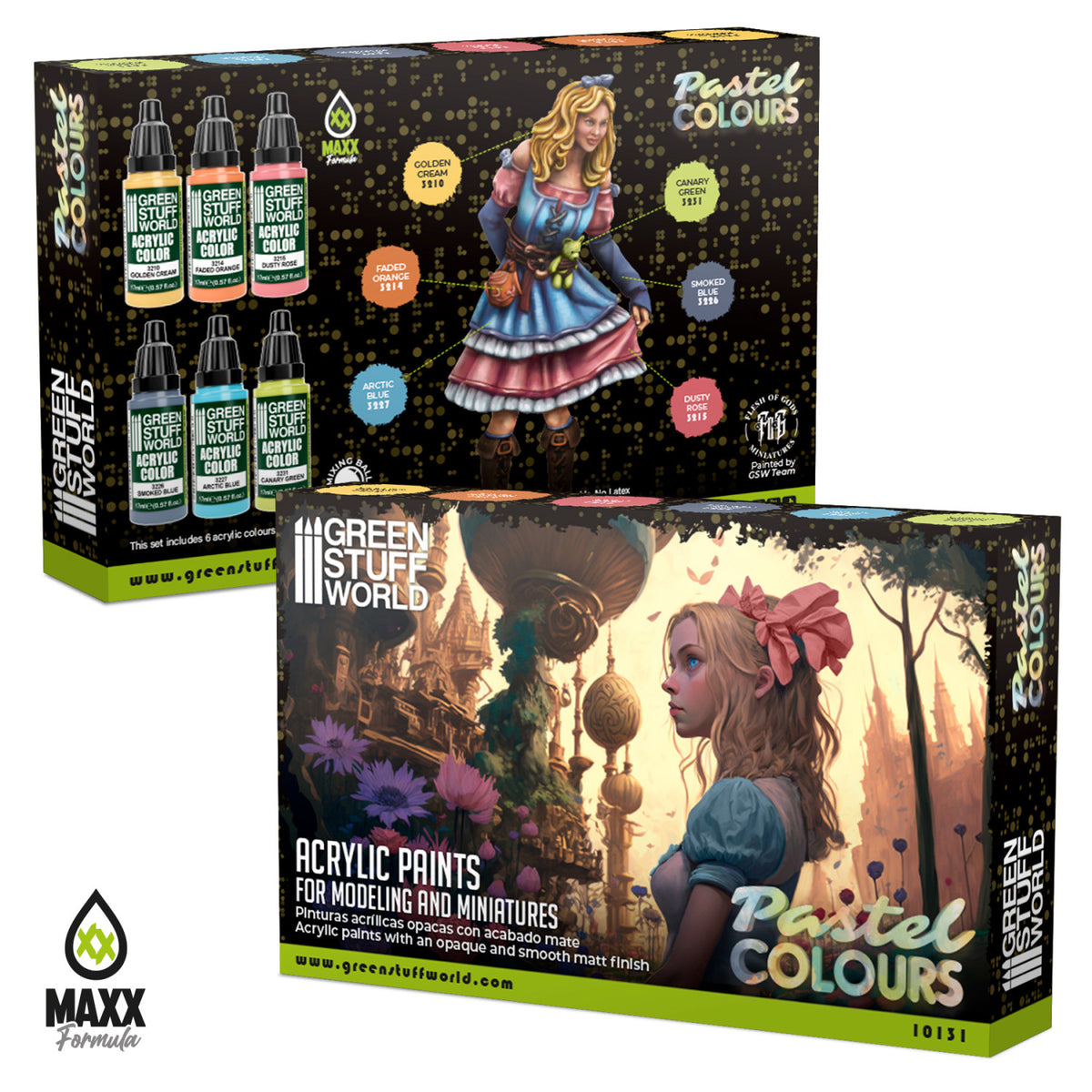 Paint Set - Pastel Colors | Set Akrilnih Boja x6