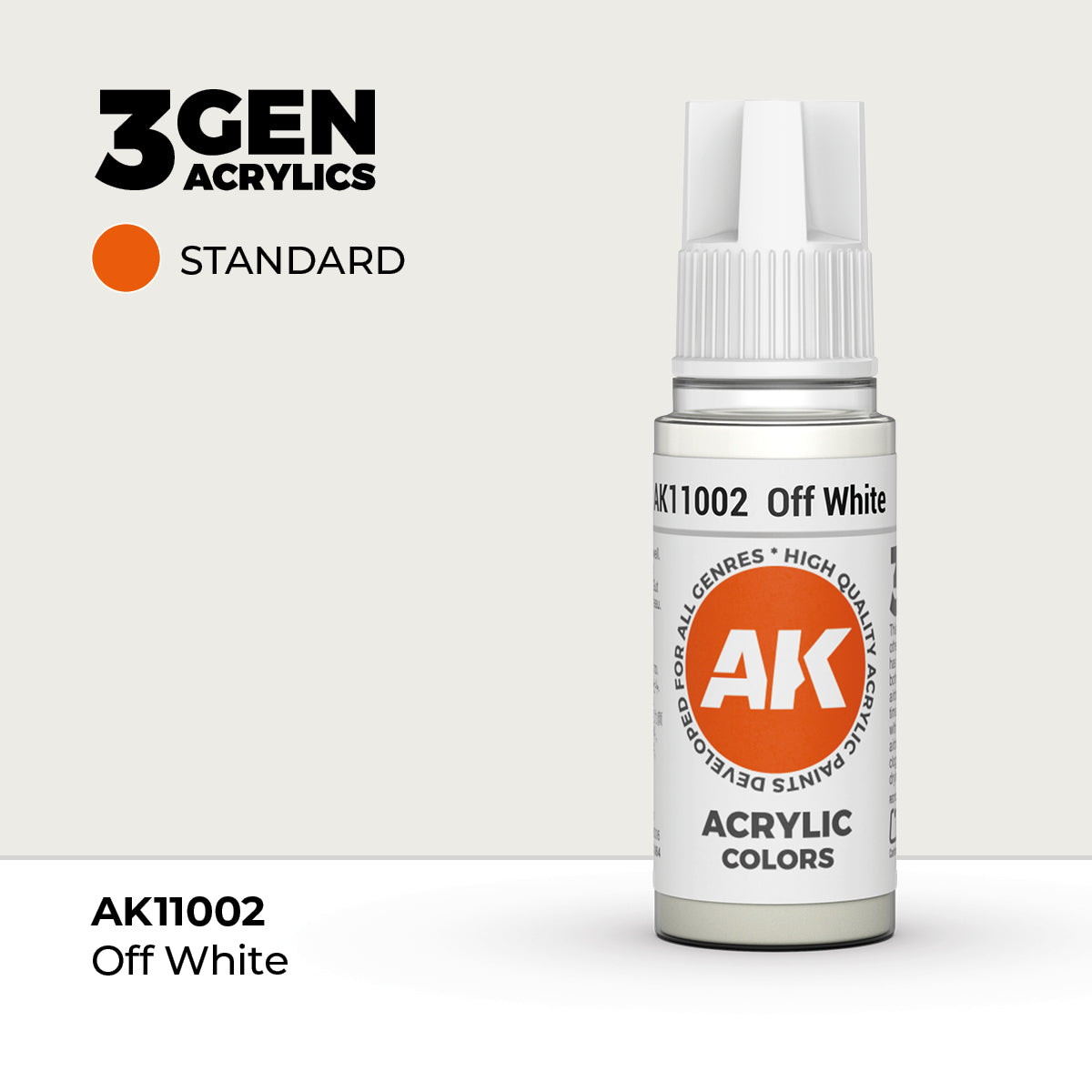 AK Interactive Offwhite 17ml - 3rd Gen Akrilna Boja AK11002 - front