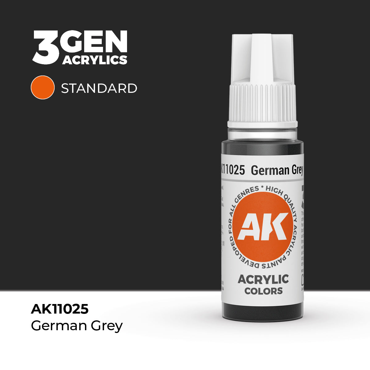 AK Interactive German Grey 17ml - 3rd Gen Akrilna Boja AK11025