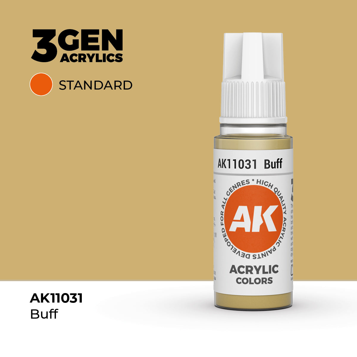 AK Interactive Buff 17ml - 3rd Gen Akrilna Boja AK11031