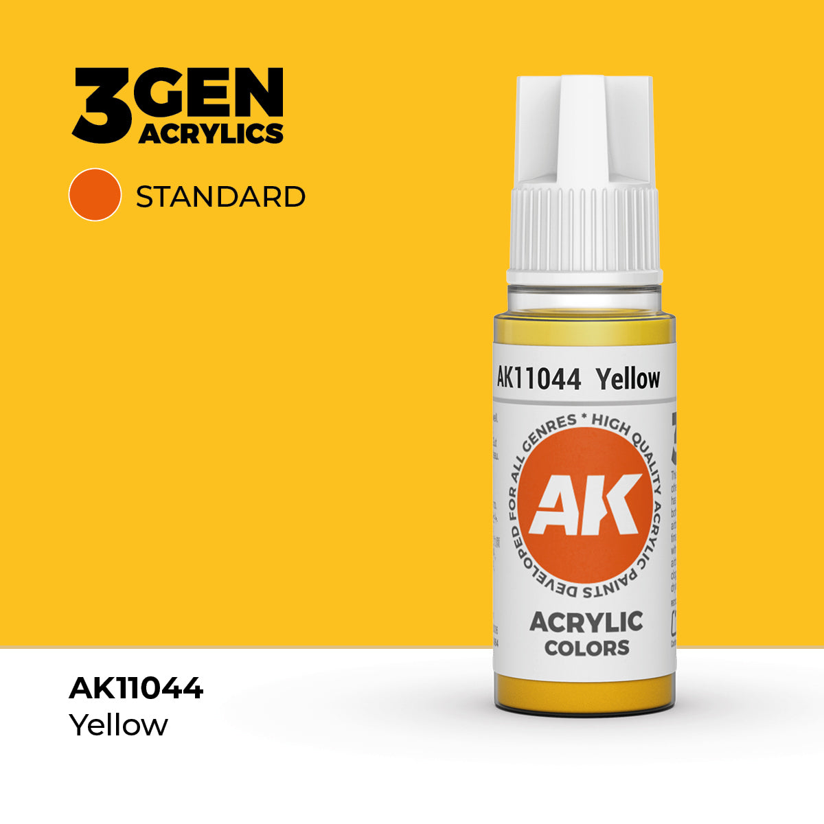 AK Interactive Yellow 17ml - 3rd Gen Akrilna Boja AK11044