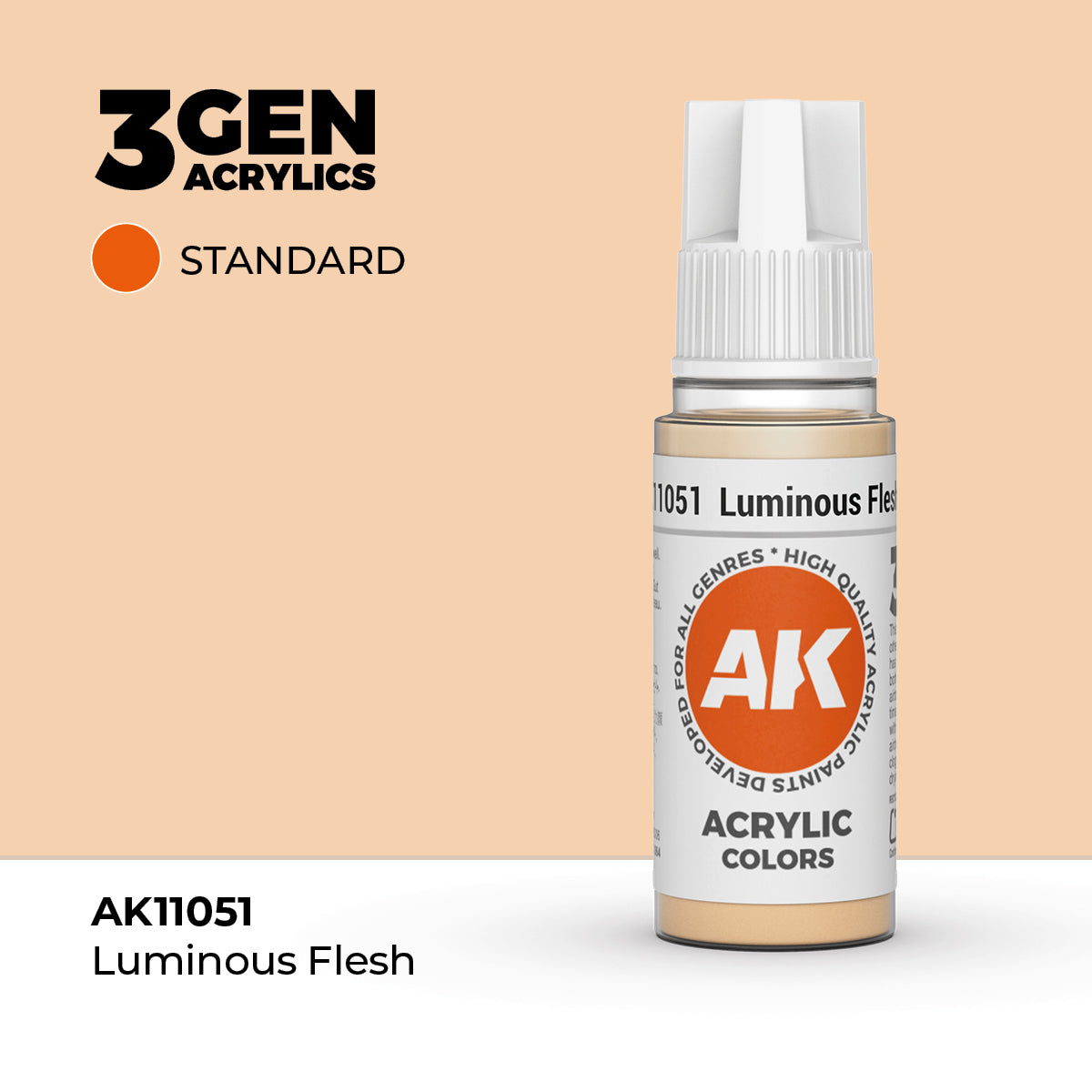AK Interactive Luminous Flesh 17ml - 3rd Gen Akrilna Boja AK11051