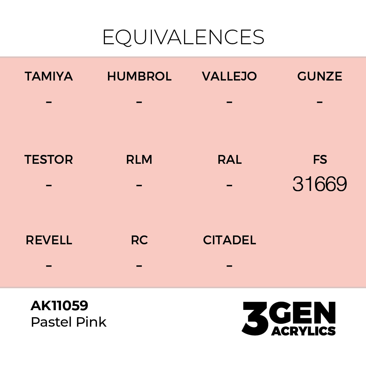 AK Interactive Pastel Pink 17ml - 3rd Gen Akrilna Boja AK11059