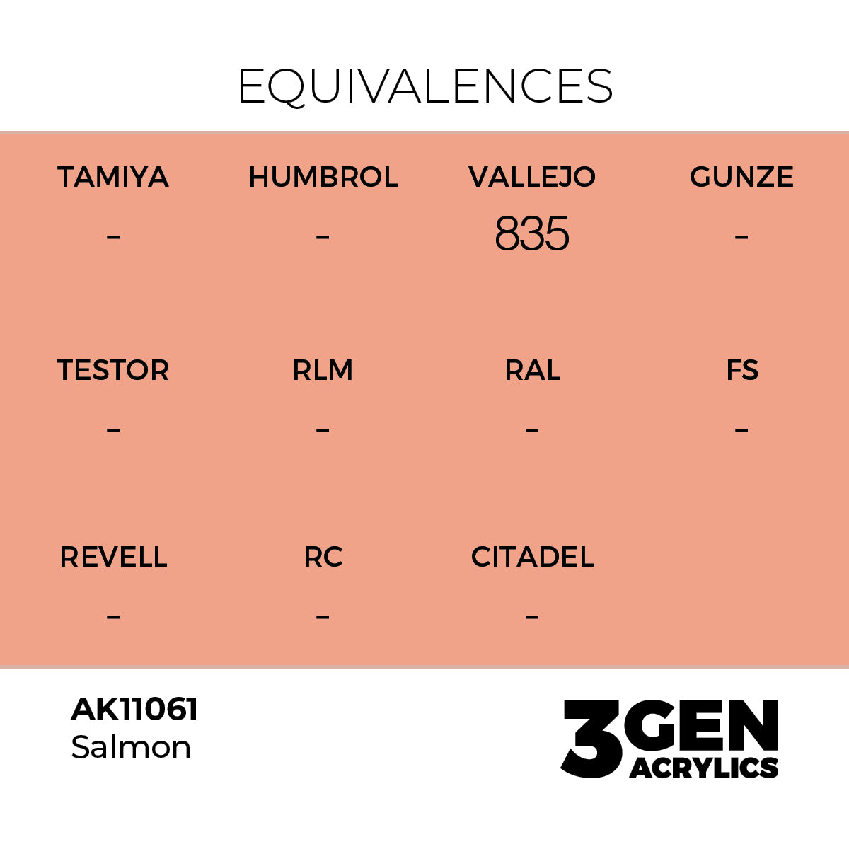 AK Interactive Salmon 17ml - 3rd Gen Akrilna Boja AK11061 - detail