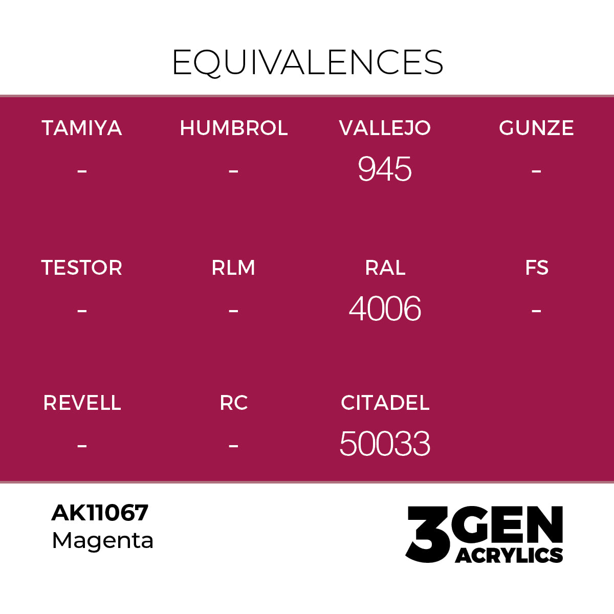 AK Interactive Magenta 17ml - 3rd Gen Akrilna Boja AK11067