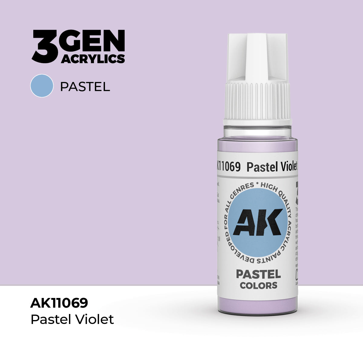 AK Interactive Pastel Violet 17ml - 3rd Gen Akrilna Boja AK11069