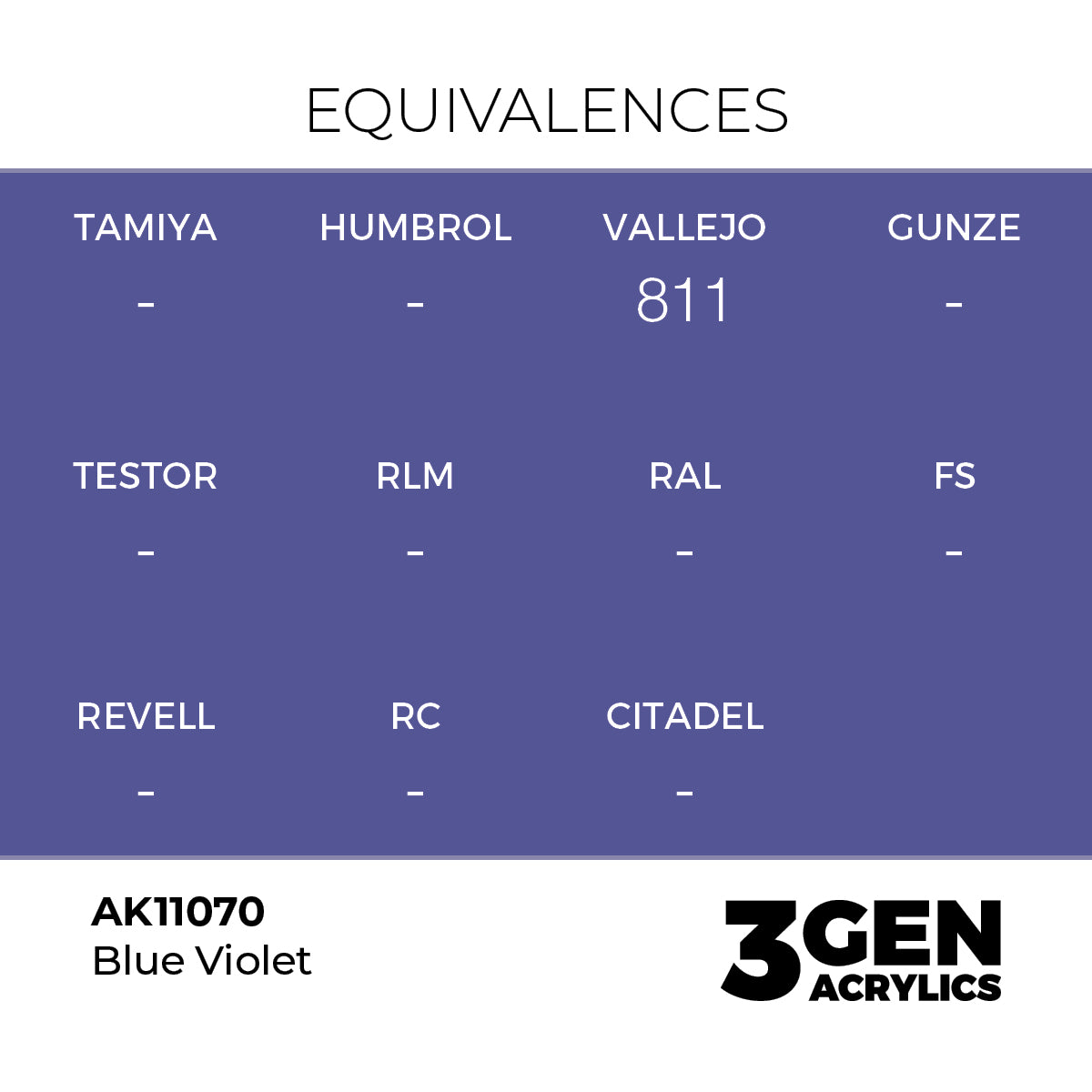 AK Interactive Blue Violet 17ml - 3rd Gen Akrilna Boja AK11070