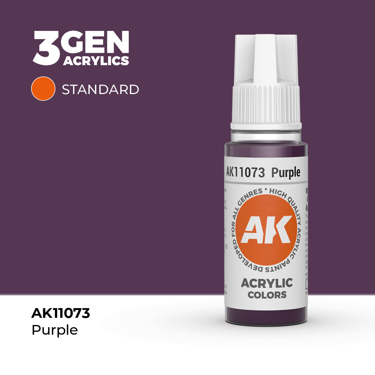 AK Interactive Purple 17ml - 3rd Gen Akrilna Boja AK11073 - front